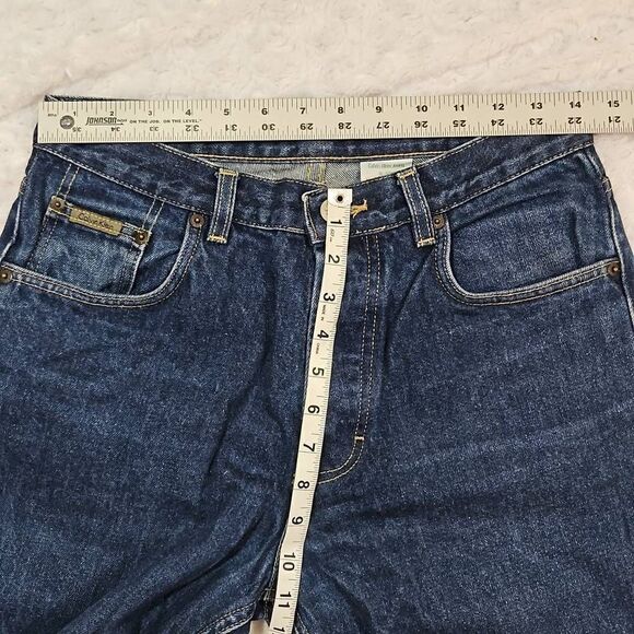 Vintage Calvin Klein Size 30 Men's Dark Wash Jean - Picture 5 of 10